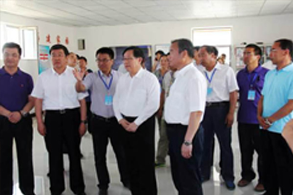 国家政协副主席、科技部部长万钢一行考察公司北斗牧场项目基地